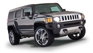 Hummer H3 Fender Flares - Husky Liners - OE Style - Matte Black - `06-`10